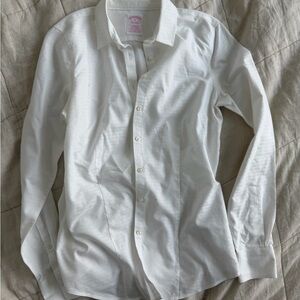 Brooks Brothers Crisp White Dress Shirt